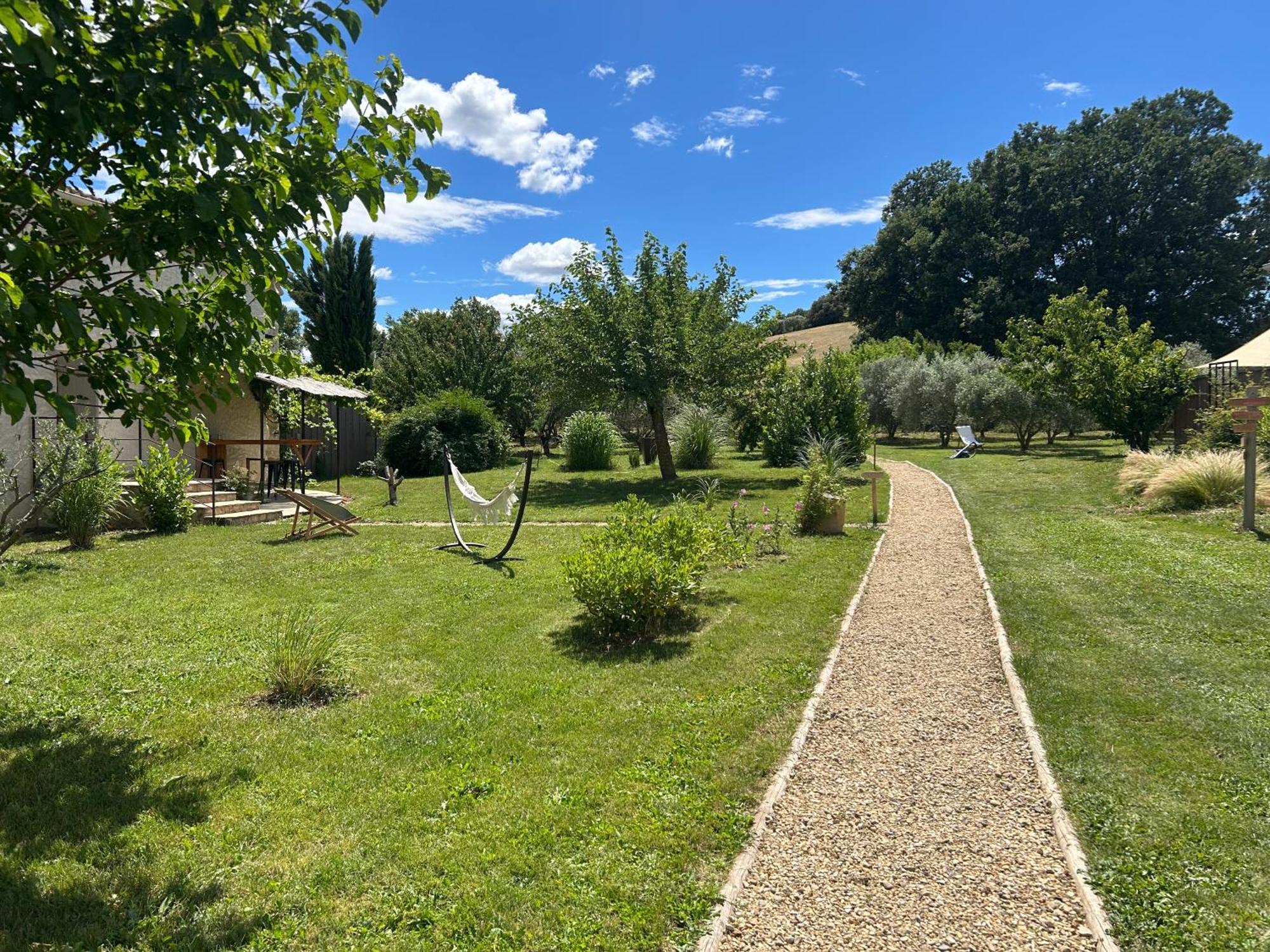 Sous Les Etoiles En Provence, Gite Les Grands Chenes Lurs 외부 사진